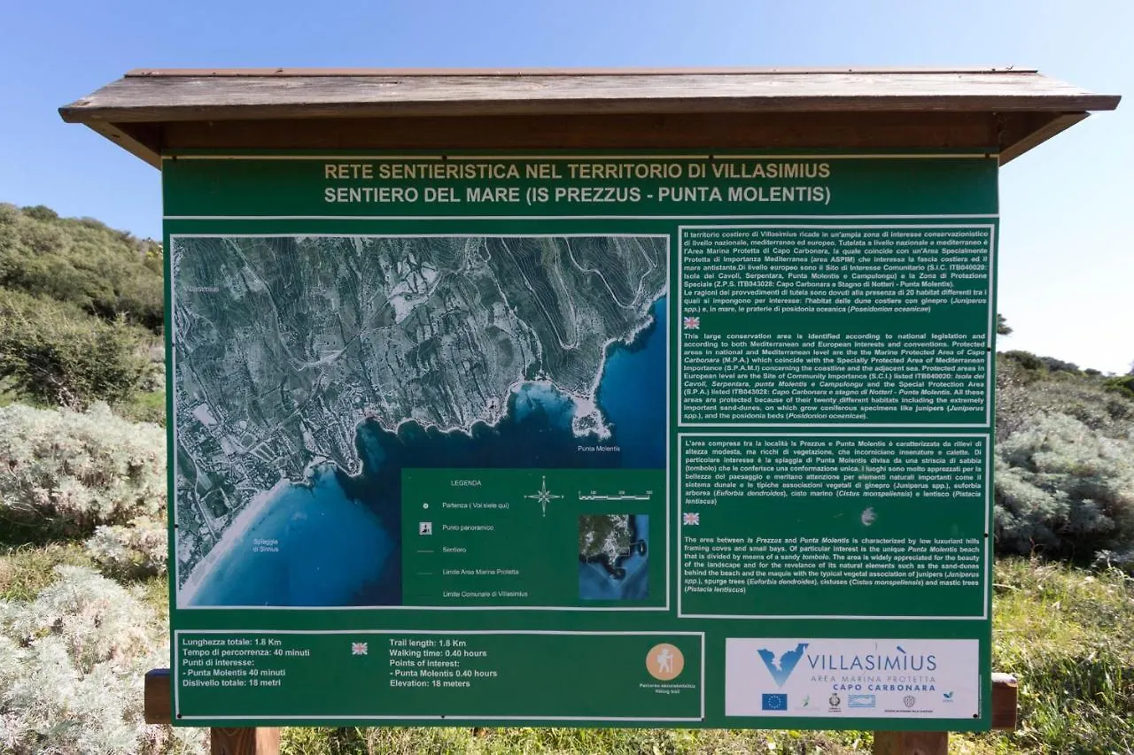 Villa Luna - Vacanza A Villasimius Vicino Alle Spiagge Piu Rinomate Della Costa